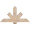 Ekena Millwork Kennewick Smooth Timber Gable Bracket, Douglas Fir, 48"W x 26"H x 5 1/2"D x 5 1/2"F, 13/12 Pitch GBW048X26X0606KEN00SDF - alternate 1